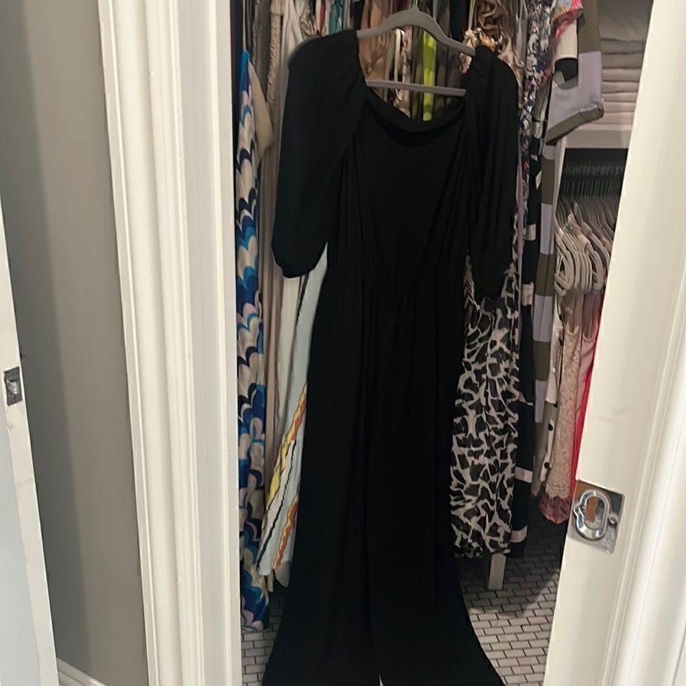 Theory blouson sleeve jumpsuit NWT size P (XS)
